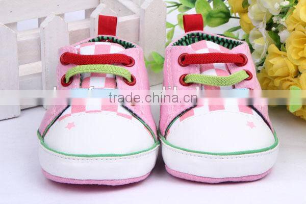 spring 3 colors slip-on printed frog baby walking shoes