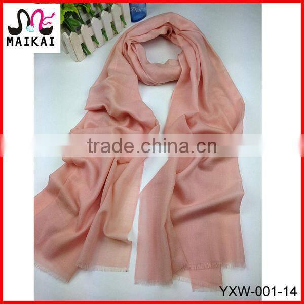 Wholesale 2014 winter hot fashion 100% wool blue scarf