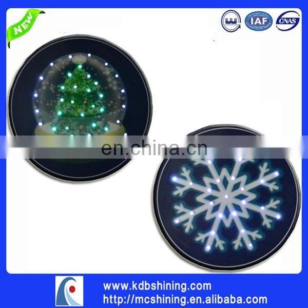 supply flashing led christmas items badges