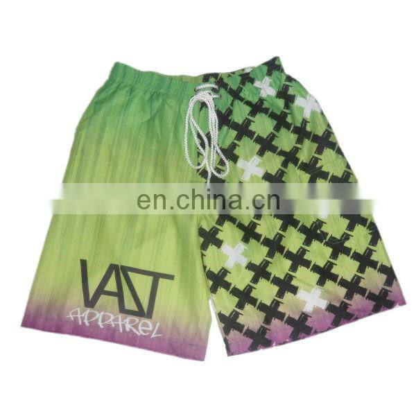 wonderful custom sublimation printed mens cheap cargo shorts
