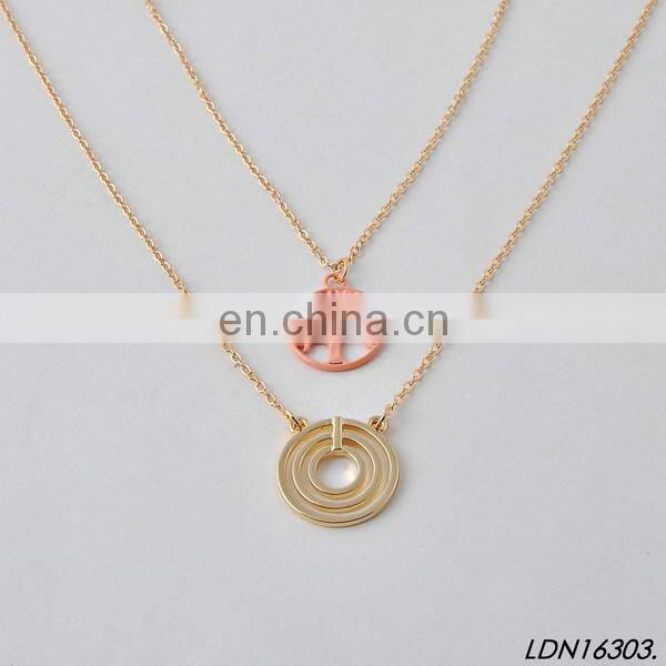 NEW WOMEN SILVER MULTI LAYERS TIE TUXIDO CHAINS WAVE METAL BODY JEWELRY