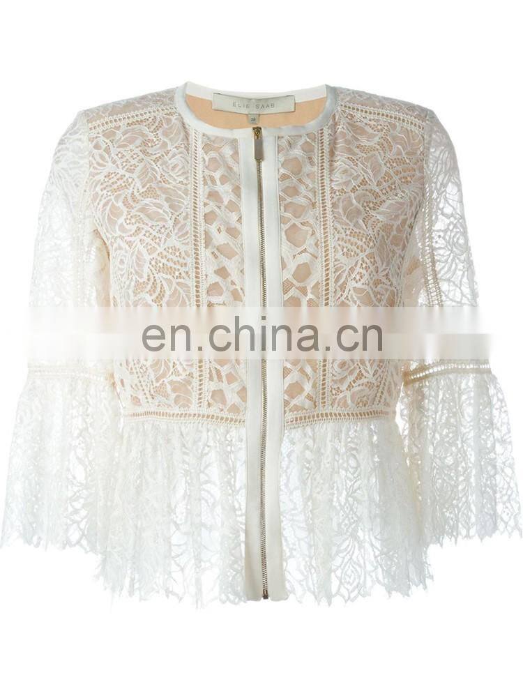 peplum lace jacket pattern