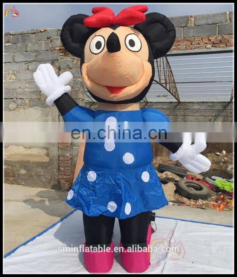 Advertising Promotional Inflatable Cartoon Man Bonnie Bear Cartoon Model Character On Sale