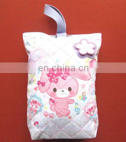 cute kitty foldable lunch bag cartoon drawstring bag portable gift bag shopping bag shoulder bag recycling handled nylon bag