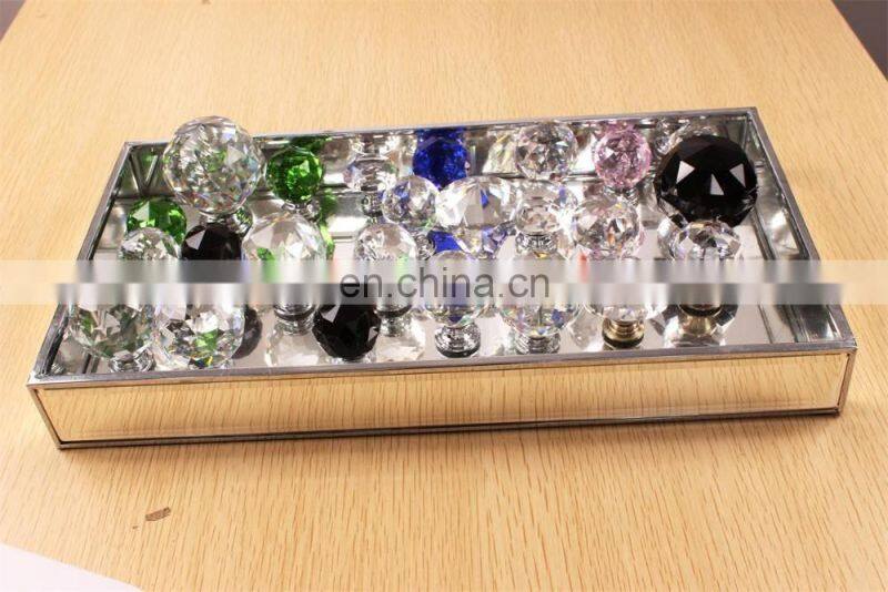 Yiwu factory big crysta drawerl pull