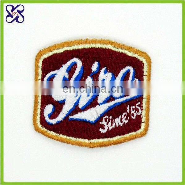 Hot sale embroidery patches/ Cartoon embroidery patches adhensive