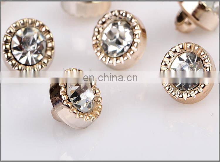 Shinny Gold ABS Shirt Button BA60129