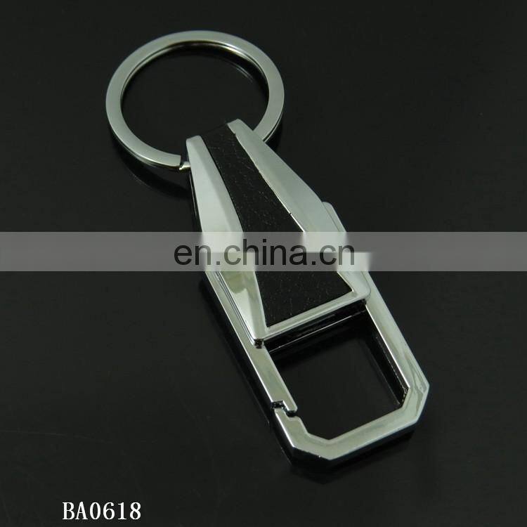 High end fashion luxurious metal keychain for man