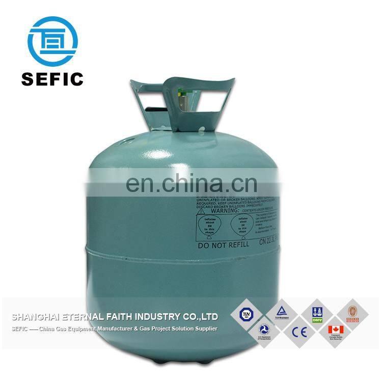 Light Weight 50LBS Disposable Balloon Helium Gas Cylinder