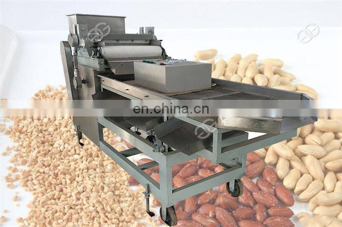 Groundnut Shredder Almonds Strip Cutting Almond Crusher Machine