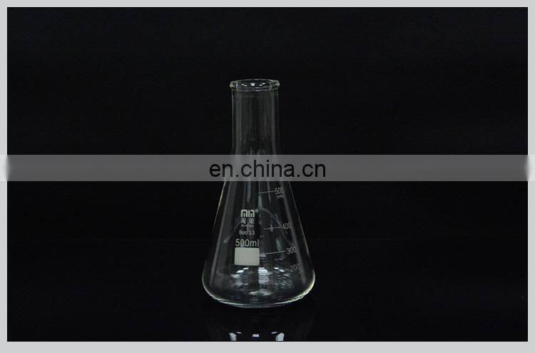 laboratory use 50-5000ml conical flask erlenmeyer
