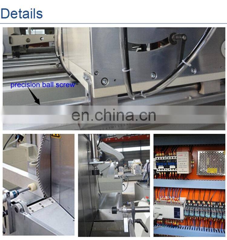Aluminium window Profile Digital Display Double Head Cutting CNC saw for Sale