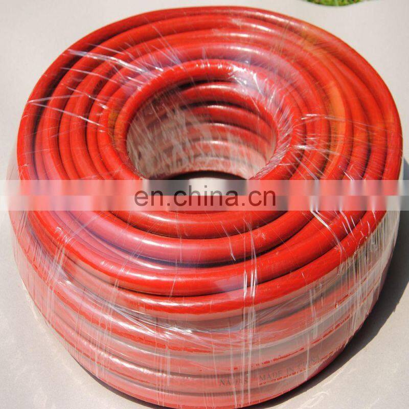 Good Quality 9x15mm Red Flexible LPG PVC Gas Hose, PVC Fuel Hose/Pipe/Tube/Tubing, Clear Reinforced PVC LPG Gas Hose