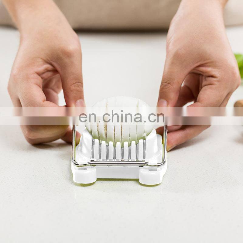 Hot Sell Boiled Egg Slicer With Stainless Steel Wires Egg Cutter