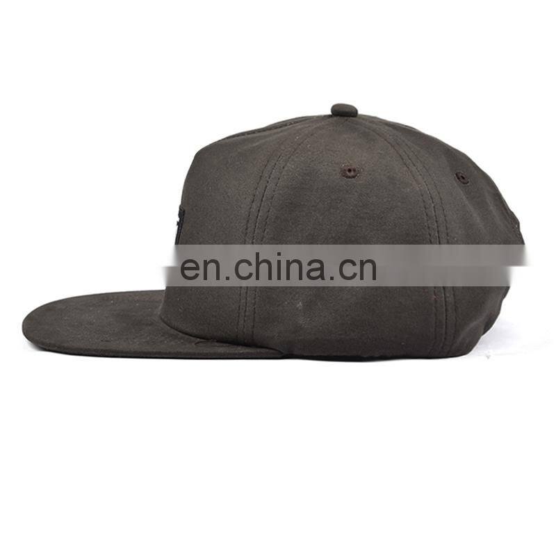 Design custom-made flat brim 5 panels snapback hats