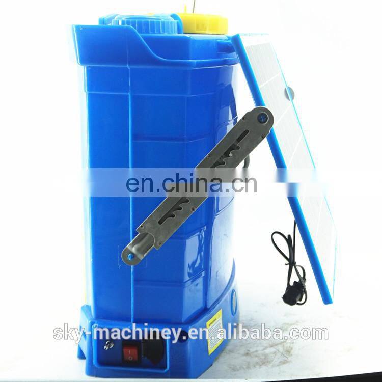 16l solar electric agricultural knapsack solar power sprayer