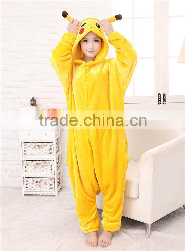 2016 new best selling cheap cartoon thick hooded kids fleece jacket for 2-7year old kids