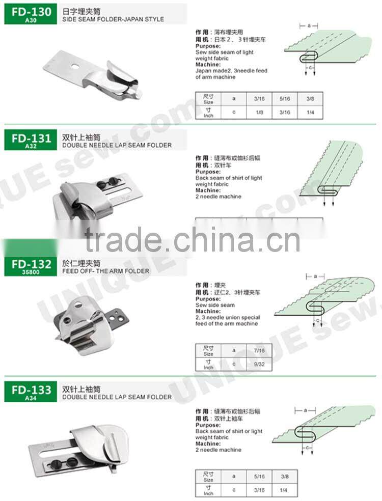 Folder/Binder for sewing machine 1