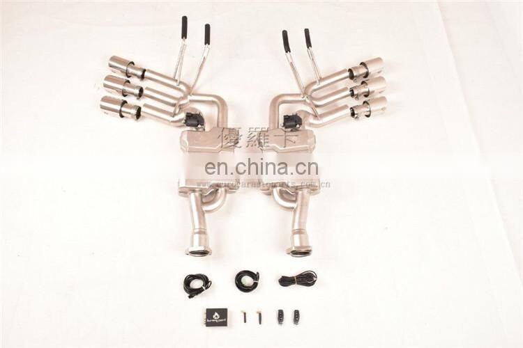 G class w463 six out lossless installation exhaust system fit for G350 G400 G550 G500 G800 G63 G65 G900 exhaust pipe
