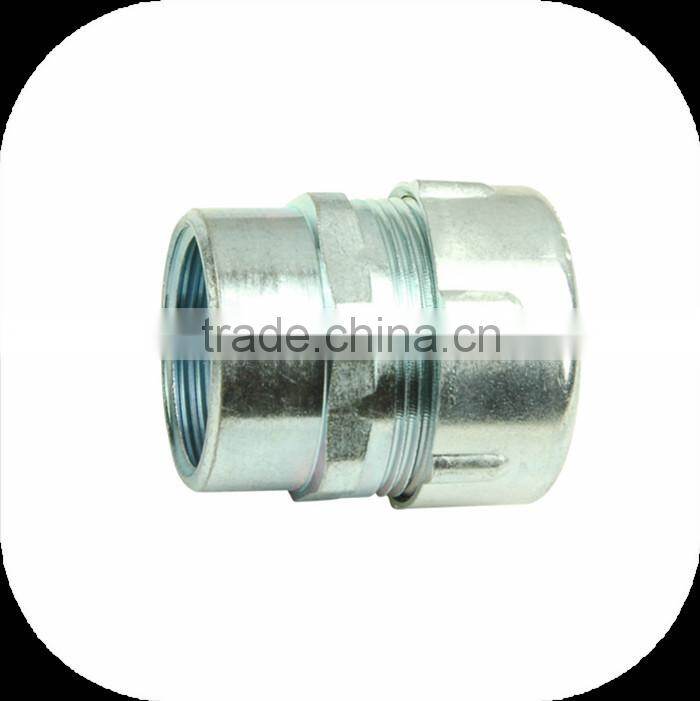 zinc connector for flexible conduit