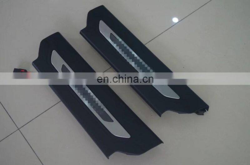 Wholesale & resale universal nerf bar side step with led light for Ranger Rover Velar 2017 aluminum running board