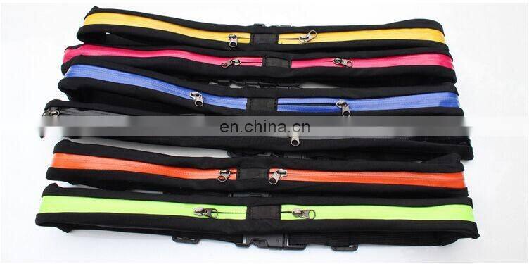 Outdoor Multifunction Pockets Elastic Sports Runners Riding Pockets Waterproof Mobile Phone Anti-theft Package 5colors