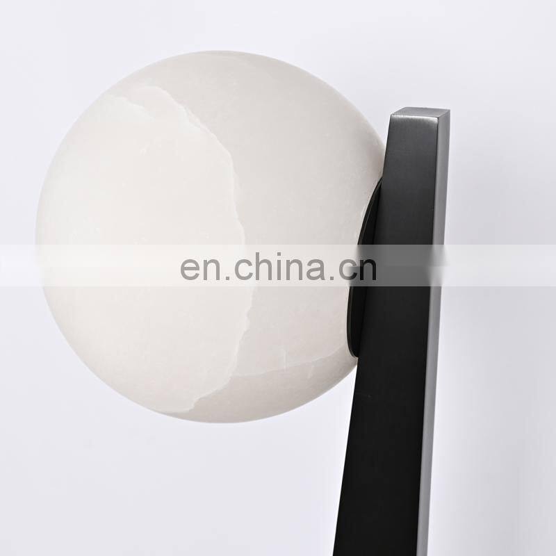 Home goods table lamps table lamp for study desk Geometric Alabaster Table Lamp