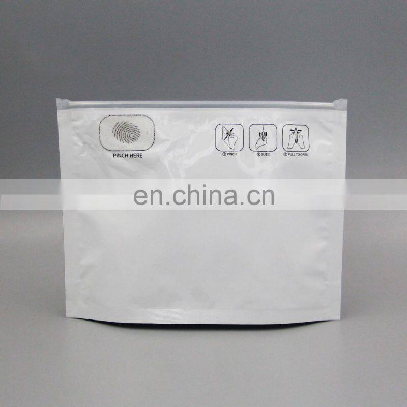 Pinch N Slide Custom Printing Mylar Zip lock Proof Pouch Child Resistant Exit Bags