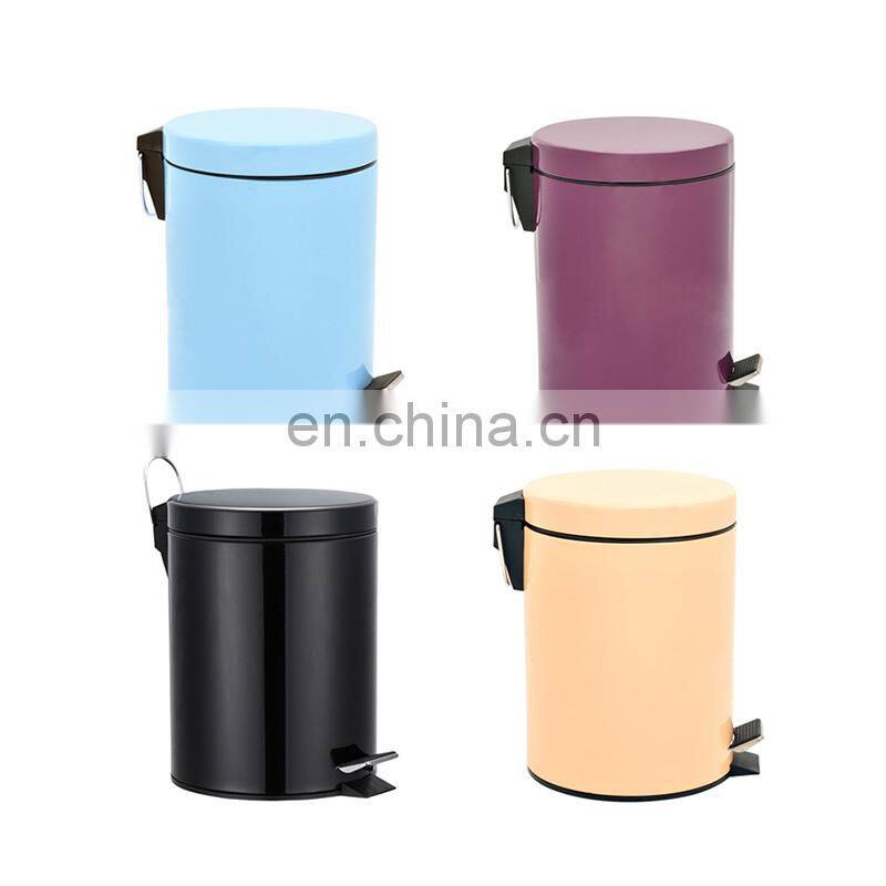 Garbage bin custom different size,fashion high quality storage stainless steel bin