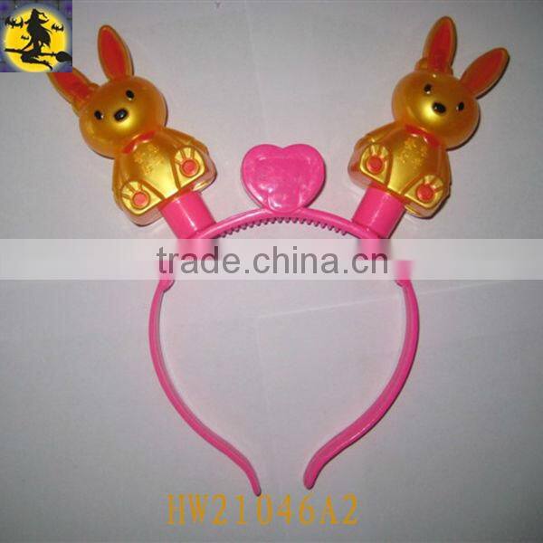 Fashion Plastic Headband For Children with LED