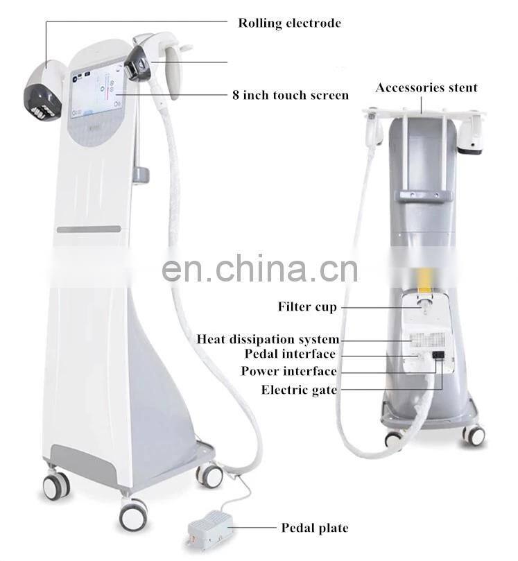 Multifunction high quality shaper V3 vacuum roller rf cavitation infrared body slimming machine