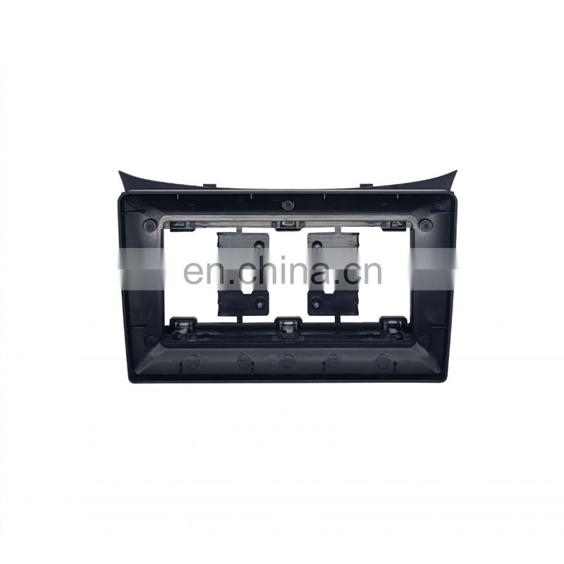 Hot Products Car DVD Frame Plug Audio Fitting Trim Kits Facia Panel 9inch Radio Player Frame With Cables