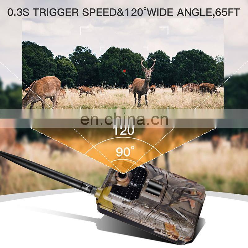 New 1080P Outdoor Wildlife Security Wireless 4g sim Trail Hunting Game Camera GSM MMS HC-900LTE
