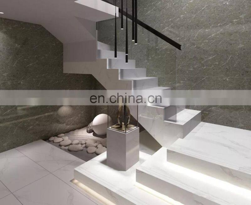 Chinese Calcutta Marble Stair Tiles for Stairs