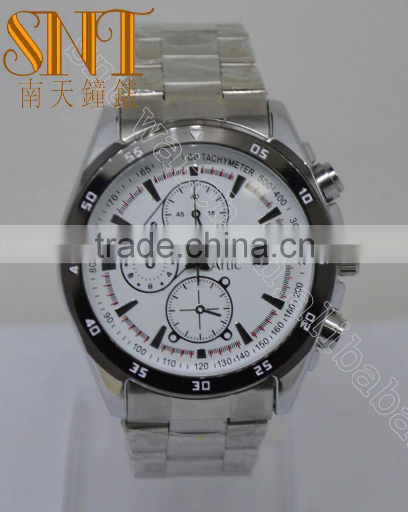 SNT-LA113 New Fashion Matte White Sunray Dial, High Quality Stainless Steel Watch