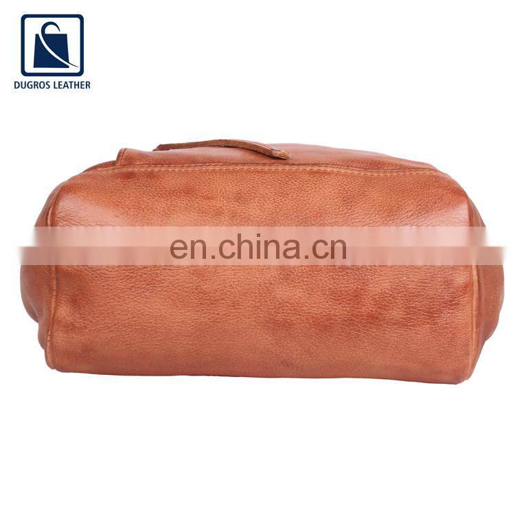 Wholesale Quantity Manufacturer of Hot Selling Luxury and Stylish Look Genuine Leather Unisex Backpack Bag