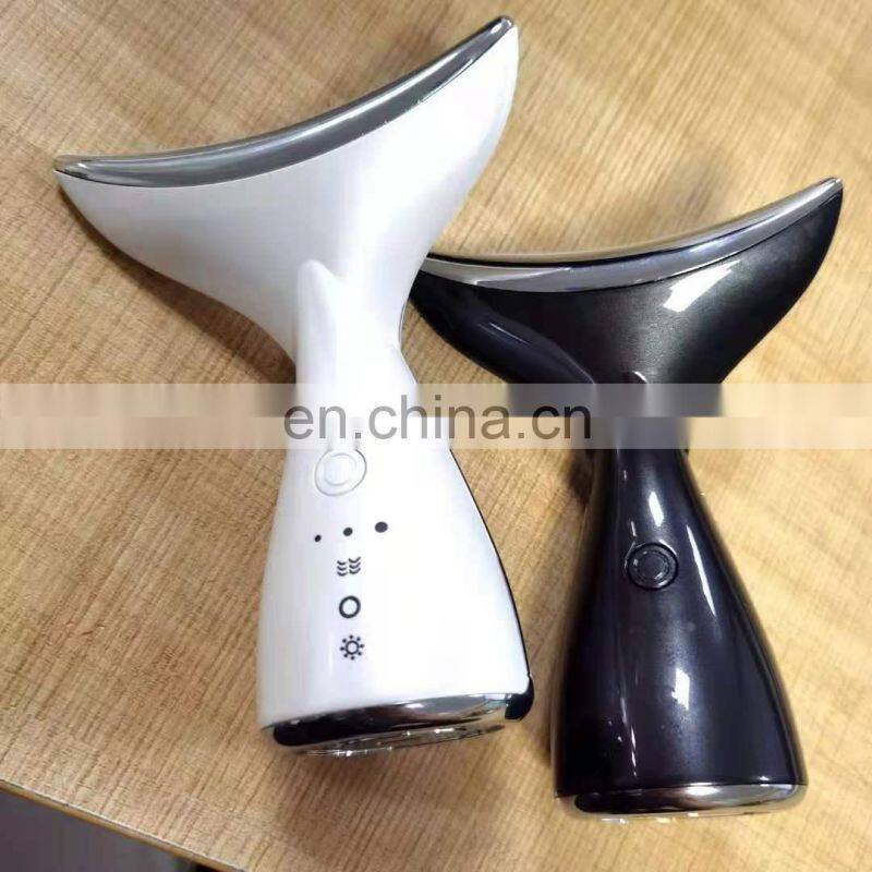 Beauty personal care products skin tightening white ems neck massage device