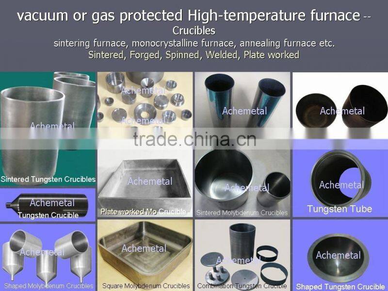 molybdenum crucible for vacuum coating