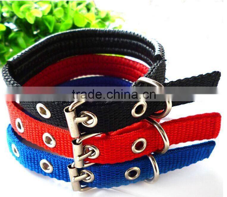 promotion item puppy supplies dog collars leather pet collar
