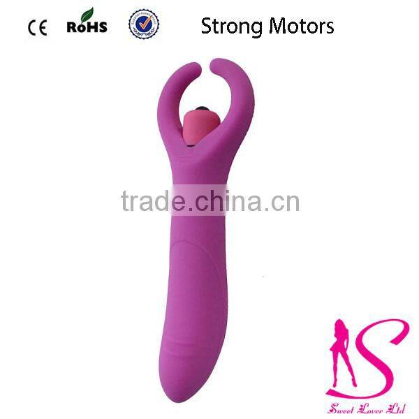 Manufacturer Mutil Speed Vibrating Silicone adult novelty sex toy Vibrator G-spot Vibe Women Sex toy