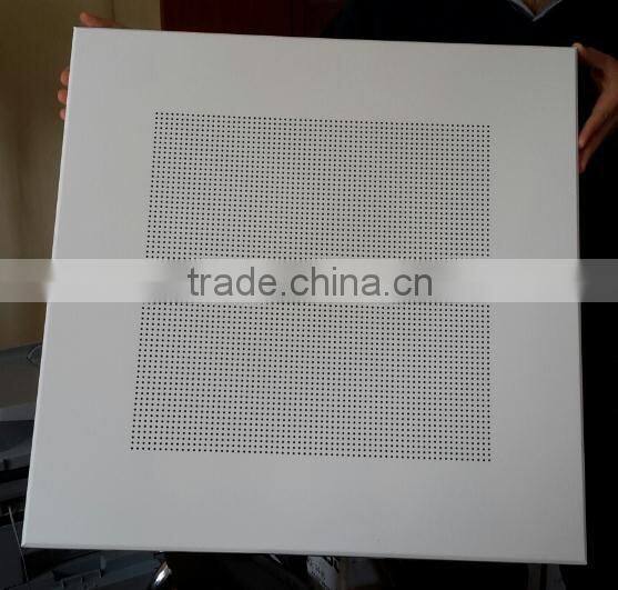 Metal Ceiling System Aluminum Square Clip-in Ceiling Tile