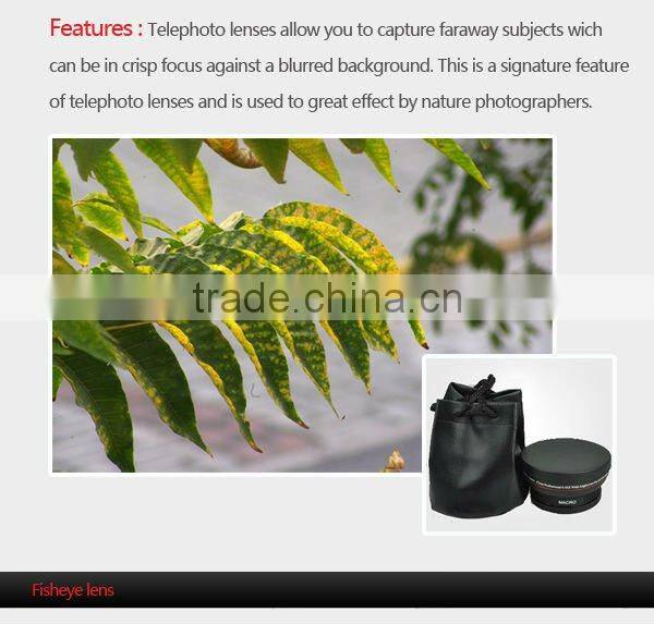 Telephoto lens Digital camera lens spare parts