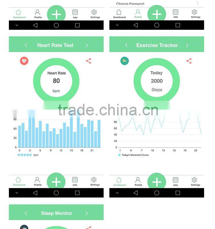 Waterproof Bluetooth Sports Health Care Fashionable Smart Watch