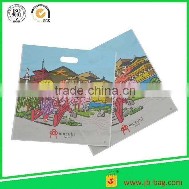 blue poly bags for clothes HDPE & LDPE Plastic Type