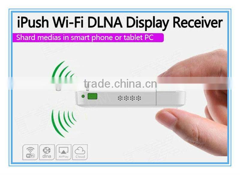 iPush Media Share TV Dongle Box Wireless Transmission Interactive WiFi Mini PC
