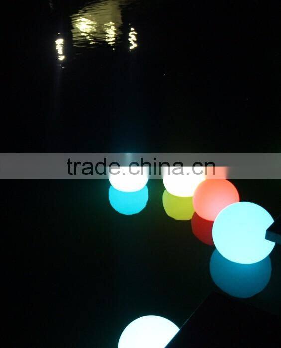 IP65 Rechageable LED pool ball40cm with remote control YXF-400PA