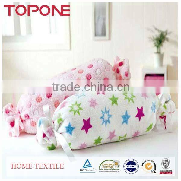 Home decorative pillow shape candy design cheap blankets for kids