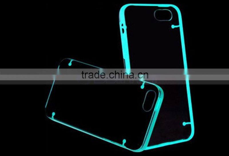 Colorful Bumper TPU Noctilucents Mobile Phone Case For iPhone 6 Plus 6S
