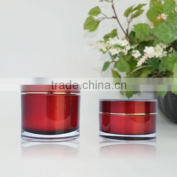 2015 Popular Plastic Cosmetic Jar for Face Cream Jar 15g 30g 50g 80g 100g 200g