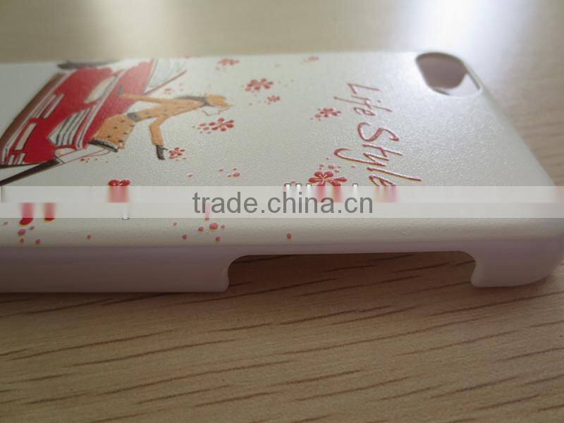 Customized UV printing case with rubber coated phone case, 2013 newest mobile phone case with factory price in SZ